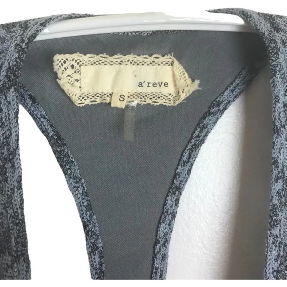 A'reve Anthropologie Dress Blue and Gray w/under skirt Multiple Sizes EUC - Picture 9 of 11